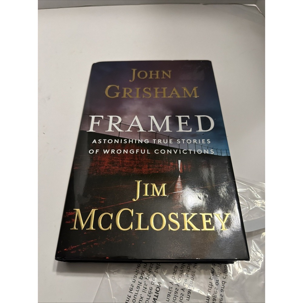 Framed John Grisham Jim McCloskey Hardcover First Edition True Crime 2024